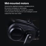 27M201 E-Bike Elektrofahrrad 27.5 „ Fette Reifen Elektrofahrrad mit Mittelmotor Max. Reichweite bis zu 150km, Mountainbike All Terrain mit 9 Gängen, City E-Bike Herren Damen