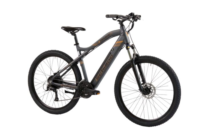 F.LLI Schiano Braver, E Bike Mountainbike, 27.5 Zoll, 36V 11.6Ah Abnehmbarer Akku, Motor 250W 50Nm, MTB Ebike für Herren und Damen