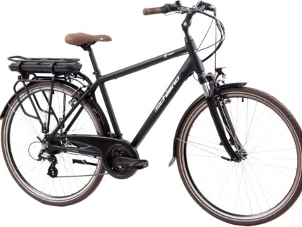 F.LLI Schiano E-Ride, E Bike Trekking 28 Zoll, 36V 10.4Ah Abnehmbarer Akku, Motor 250W 40Nm, Trekking EBike für Herren