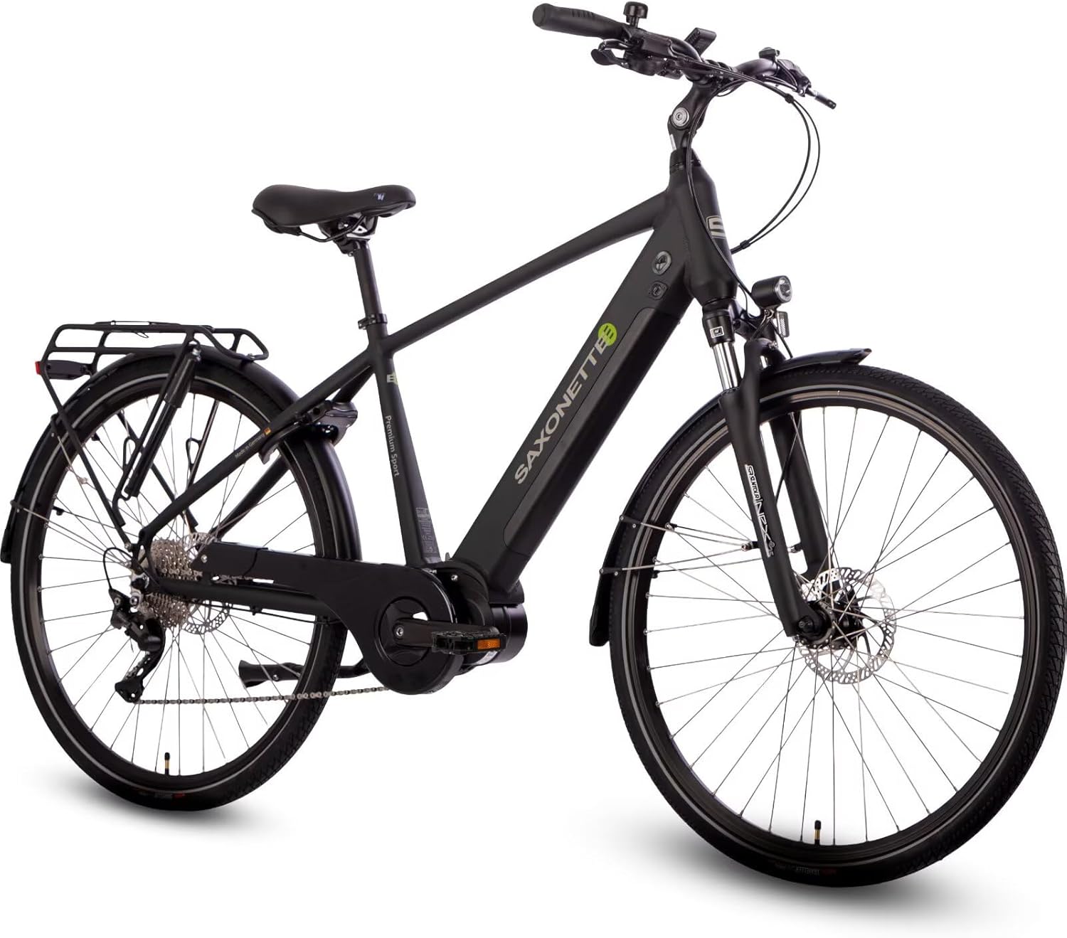 71j0fmr_tyL._AC_SL1500 SAXONETTE E Bike 28 Zoll Ebike mit Mittelmotor 250 Watt 90NM, Elektro Fahrrad Erwachsene mit 36V 14.5Ah Akku, 120KM Lange Range, 10 Gäng Pedelec Electric Bike für Damen und Herren/Männer