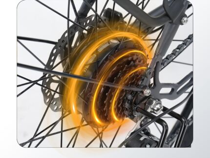 Eleglide T2 E Bike, 27,5" Trekkingrad E-Bike Herren Damen mit Hydraulische Scheibenbremsen, 36V 13Ah Akku,100km Reichweite, Elektrofahrrad mit 7-Gang-Getriebe, Pedelec Citybike EBike für Erwachsene