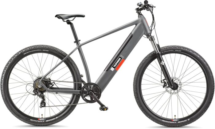 TELEFUNKEN E-Bike Mountainbike 29 Zoll für Herren und Damen | Elektrofahrrad mit 250W Hinterradmotor & 468 Wh Akku | 7-Gang Kettenschaltung | Scheibenbremsen | MTB Hardtail Pedelec