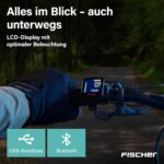 Fischer E-Bike MTB Montis 10.0i Ultimate Elektrofahrrad für Damen und Herren, RH 43, Mittelmotor 90 Nm, 36 V Akku