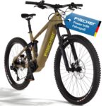 Fischer E-Bike MTB Montis 10.0i Ultimate Elektrofahrrad für Damen und Herren, RH 43, Mittelmotor 90 Nm, 36 V Akku