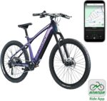 AGON E Bike Mountainbike 27,5 Zoll Alpha | Ebike Herren Damen 24 Gänge Schaltung | 250W Motor 540 Wh 15Ah Elektro MTB Fahrrad mit 15-135 km Reichweite Pedelec 36 V