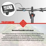 TELEFUNKEN E-Bike Mountainbike 29 Zoll für Herren und Damen | Elektrofahrrad mit 250W Hinterradmotor & 468 Wh Akku | 7-Gang Kettenschaltung | Scheibenbremsen | MTB Hardtail Pedelec