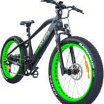 E-Bike Elektrofahrrad für Herren/Damen, 250W 25 km/h E-Mountainbike mit Batterie, Starker Motor, Kettenschaltung, Hydraulische Federgabel Pedelec